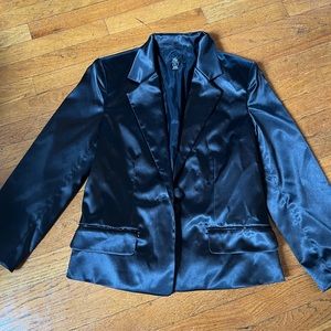 Vintage satin blazer